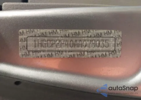 2010 Honda Accord 2.4 Lx-P из США, поврежденный, VIN 1HGCP2F40AA079035